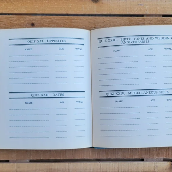 Vintage 1942 School Book: The Junior Quiz Book By Sylvia Weil And Rosetta C. Gol - Picture 12 of 16